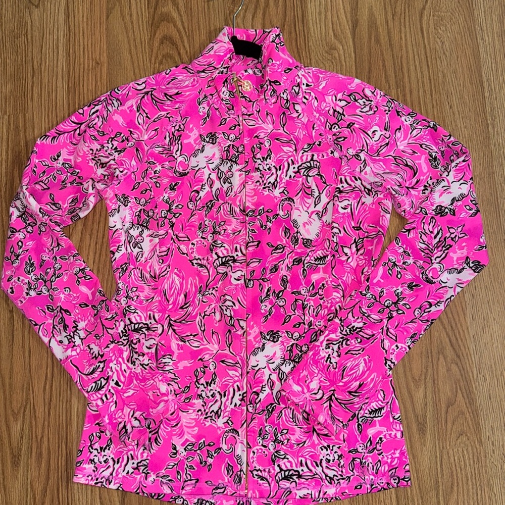Lilly Pulitzer Luxletic zip down jacket